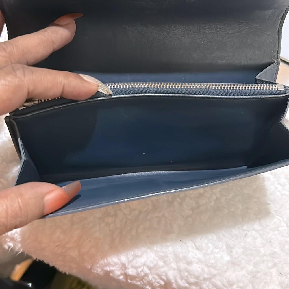 Louis Vuitton Gray Monogram Matt Vernis Wallet EUC - Picture 7 of 12